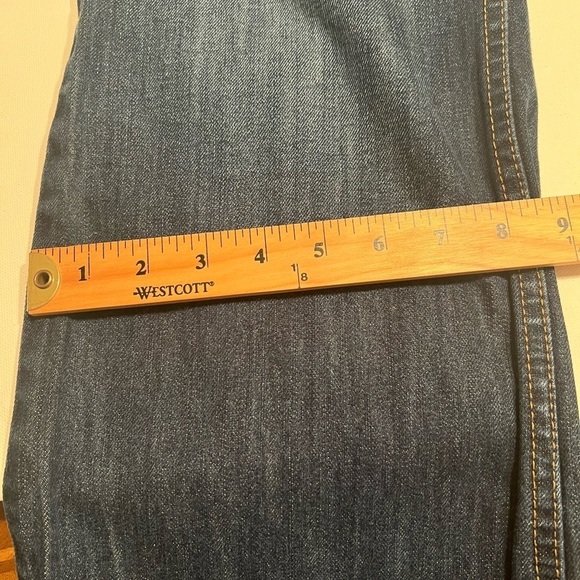 Perry Ellis Mens Jeans Premium Denim 36x32 Straight Classic Leg Dark Wash (C1) - Picture 2 of 8